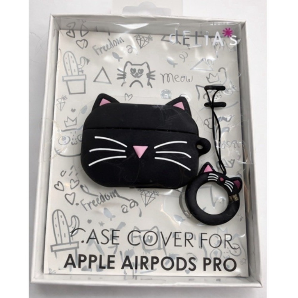 Black Cat Silicone Case Cover For Apple iPod Pro– Fits Gen 1 – New‎ in Box